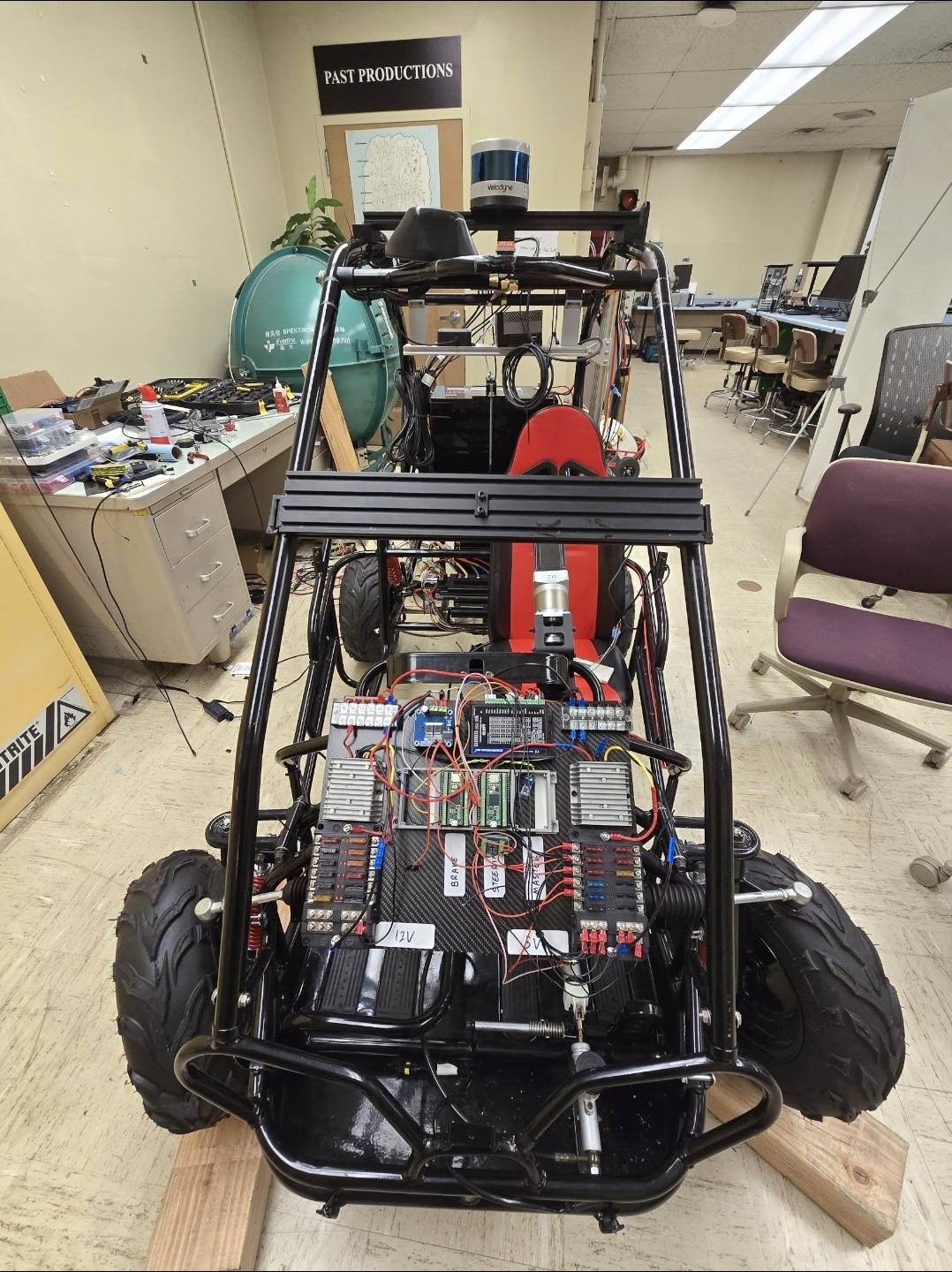 AVL-002 Electircal Front Panel