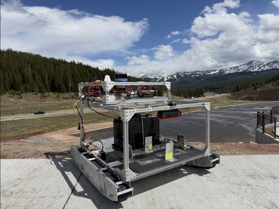 MARVIN in Colorado during the IGVC road trip